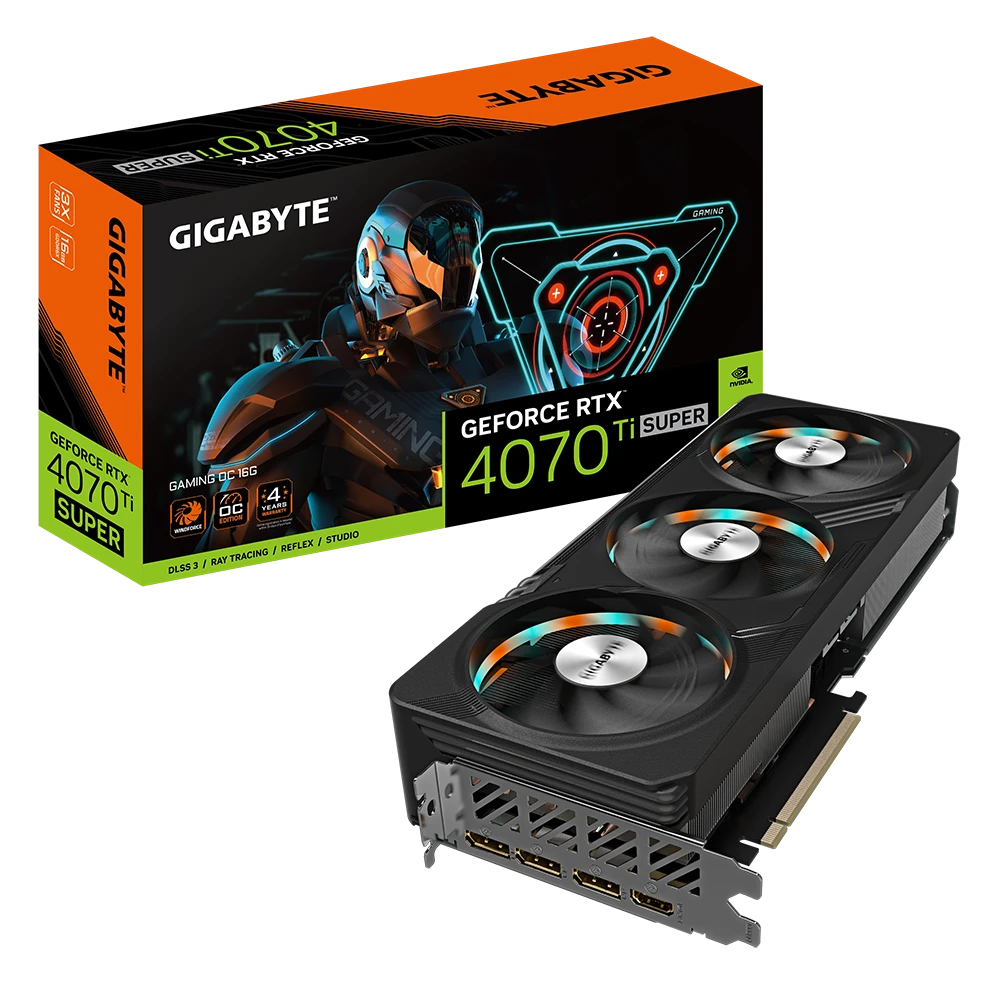 Gigabyte GeForce RTX 4070 Ti SUPER GAMING OC 16G